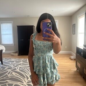 Floral Green Romper from Boutique